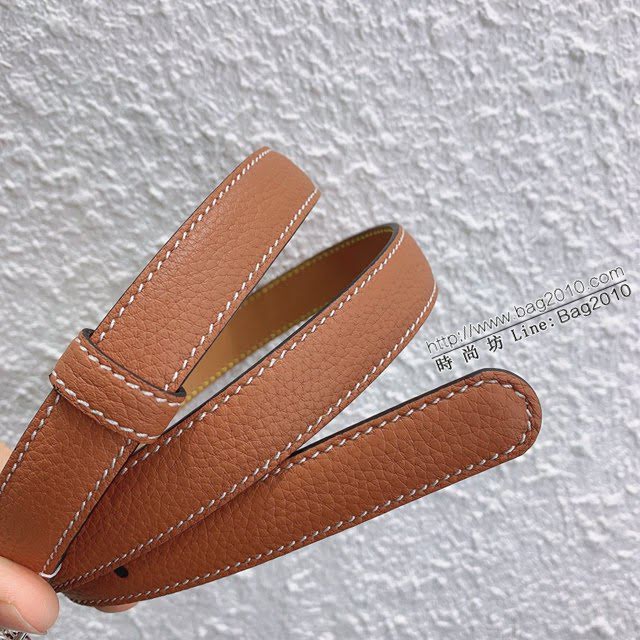 LOEWE女士皮帶 羅意威雙面用粒面小牛皮腰帶  jjp2157